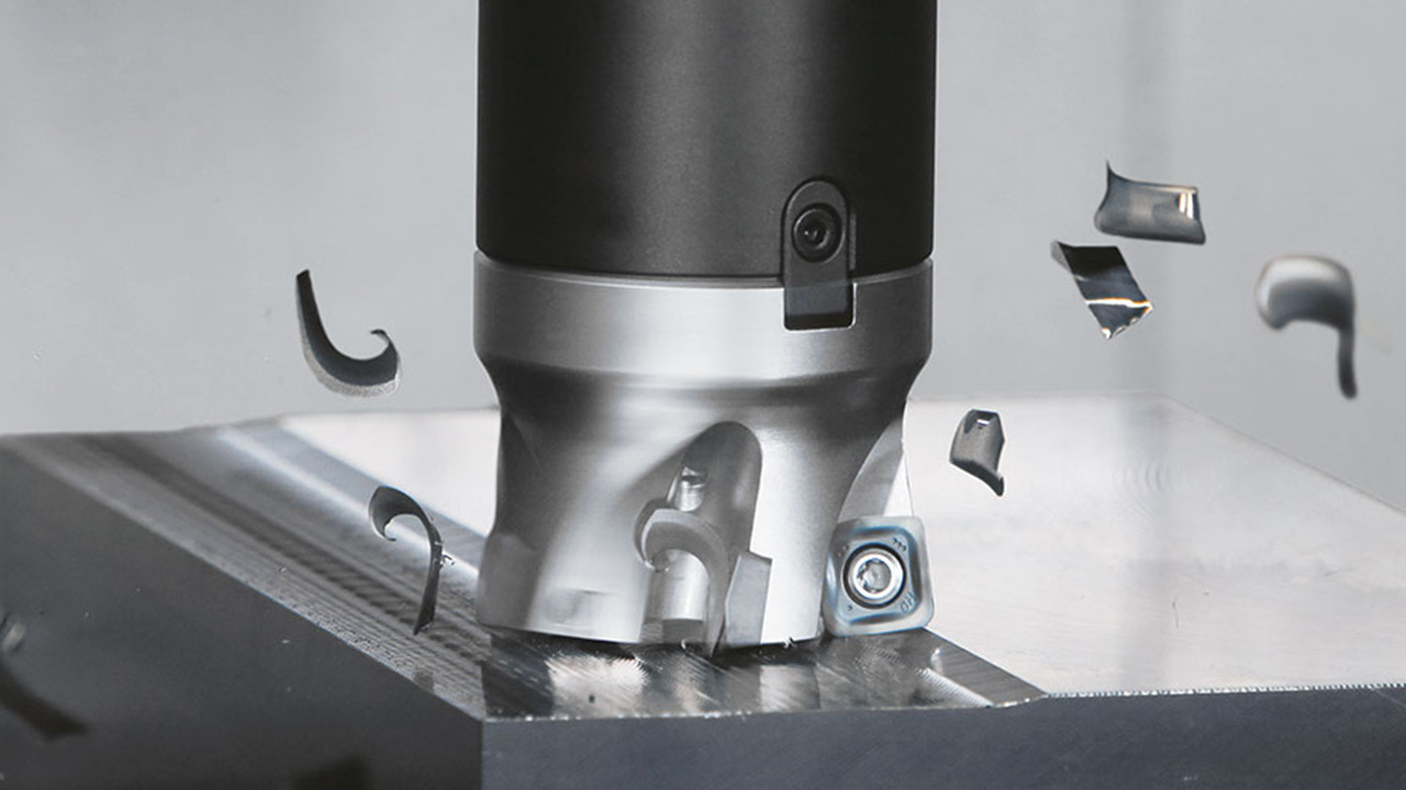 KYOCERA's MFH Raptor milling in action